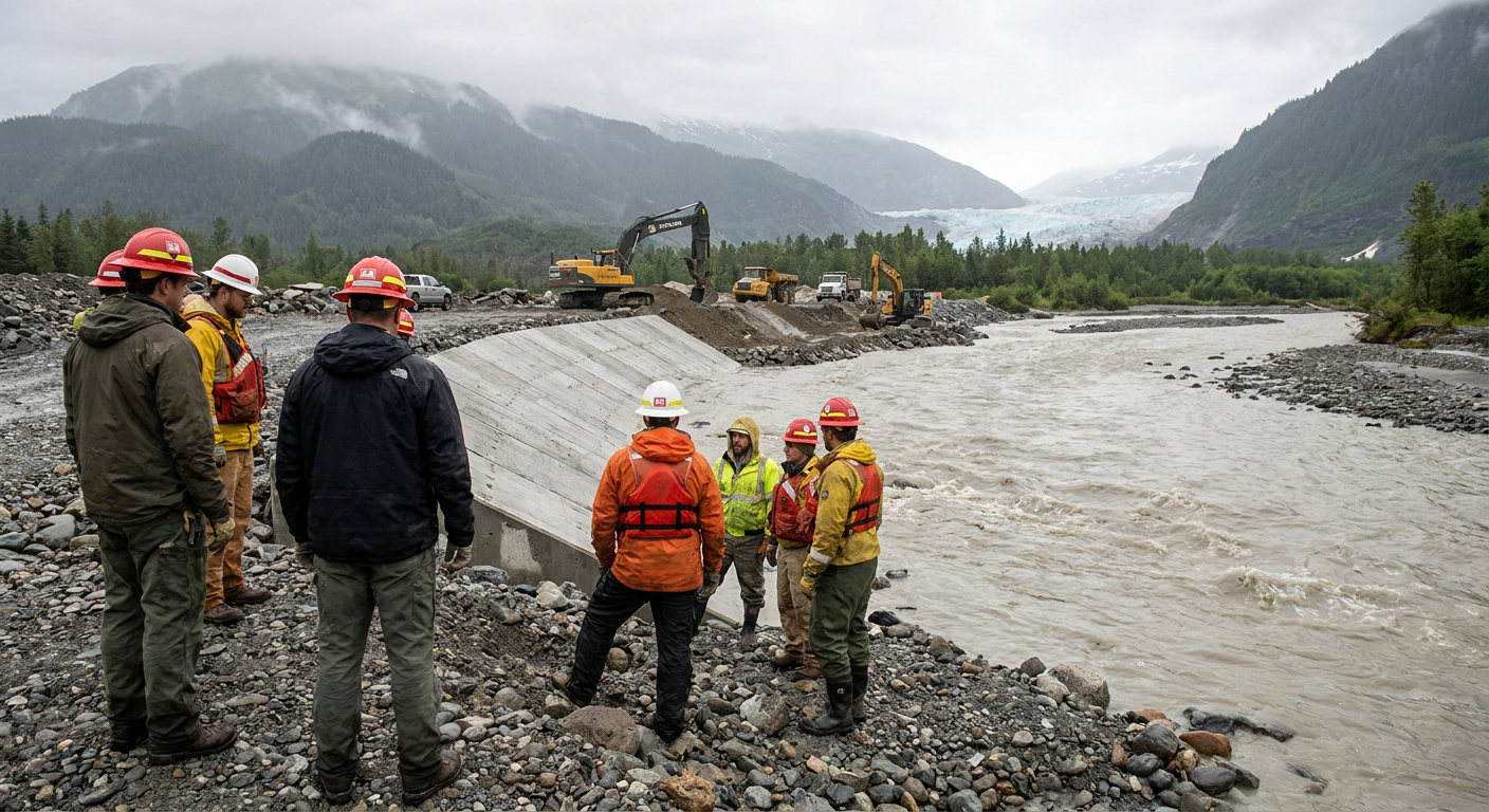 Army Corps of Engineers Seeks Permanent Solution for Juneau Glacial Flooding