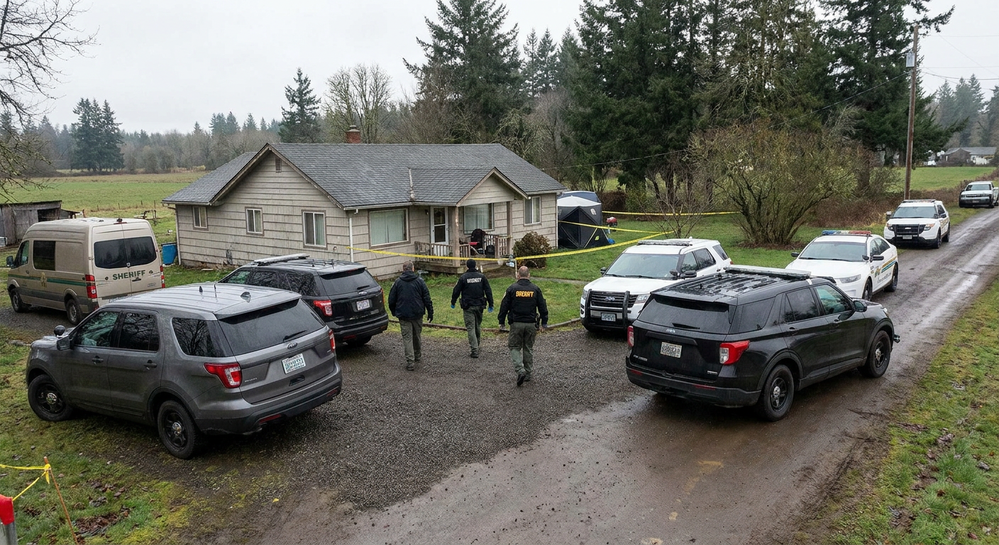 Authorities investigate five deaths at rural Oregon home as homicides