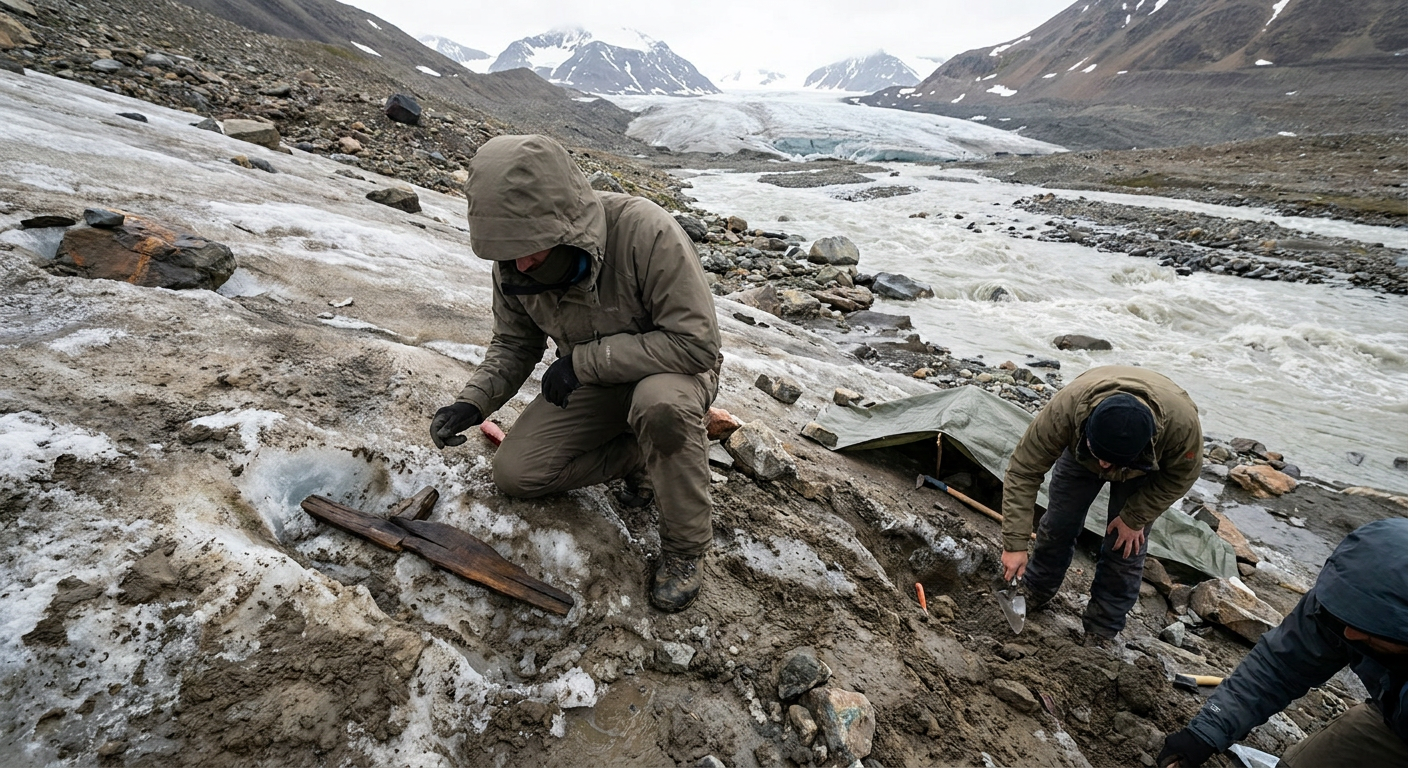 Climate Change Unearths Ancient Artifacts While Increasing Risks to Preservation