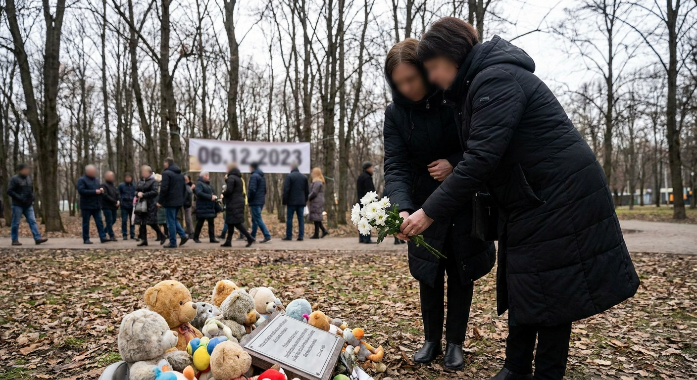 Mother and friend mark anniversary of girl killed in mass shooting