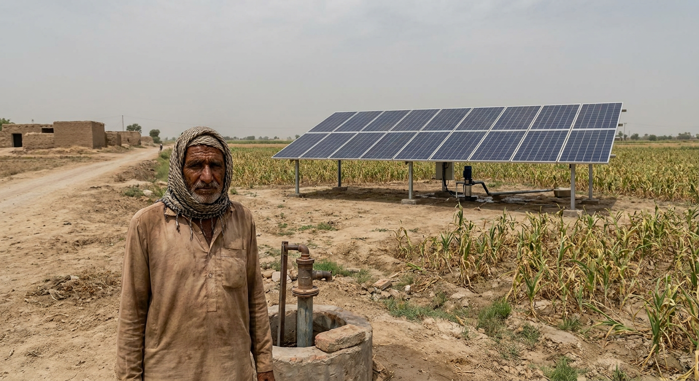 Solar-Powered Irrigation Expansion Raises Groundwater Concerns in Pakistan