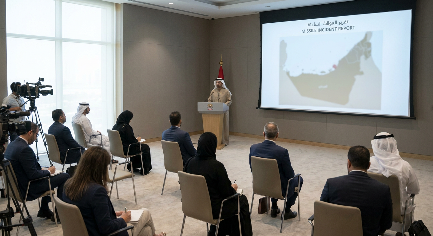 UAE Reports Detection of Two Ballistic Missiles Launched From Iran