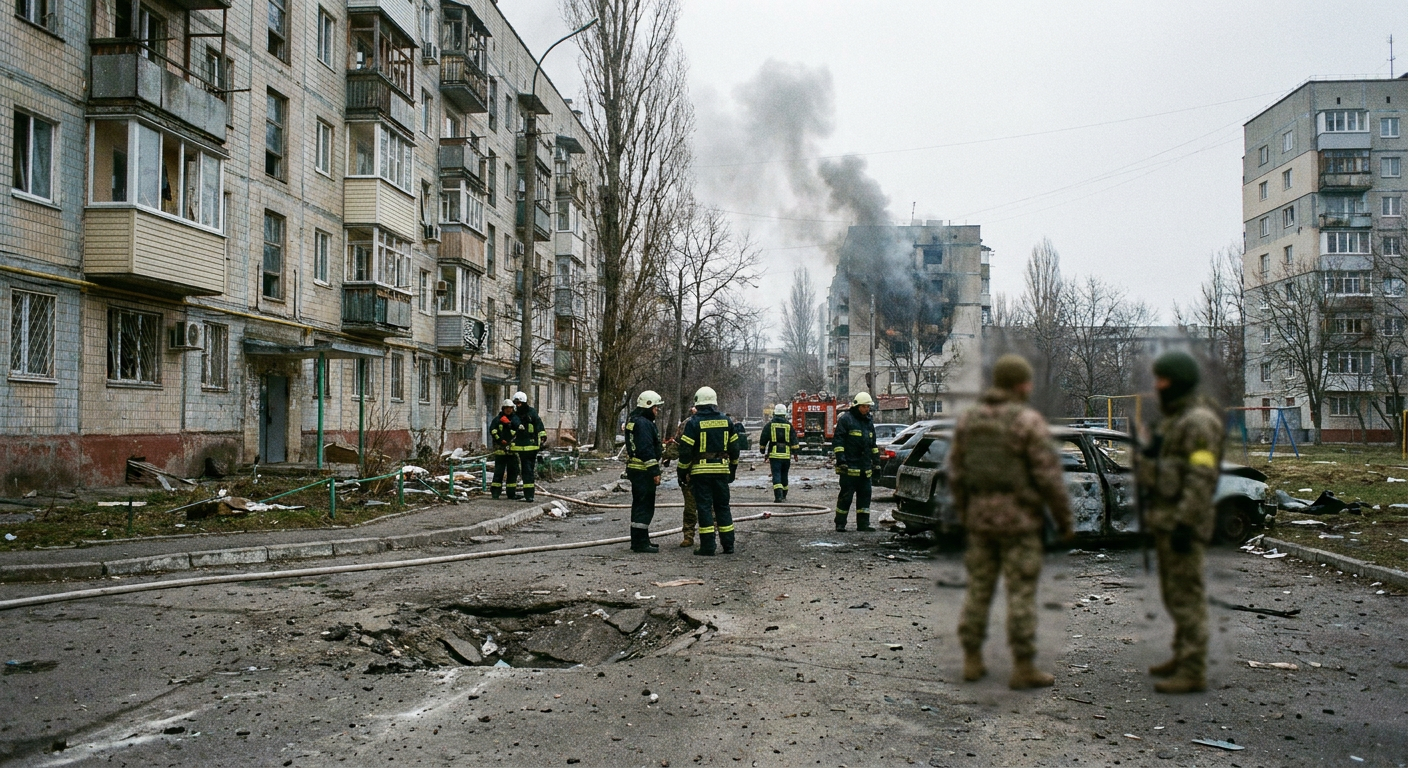 Ukraine and Russia Exchange Strikes Amid Tensions Between Trump and Zelenskyy