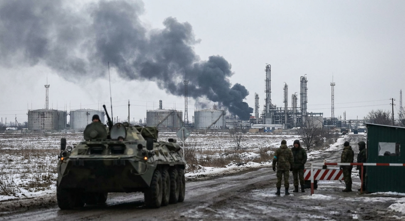 Ukraine Hits Russian Refinery as Zelenskyy Rejects Trump-Proposed Ceasefire