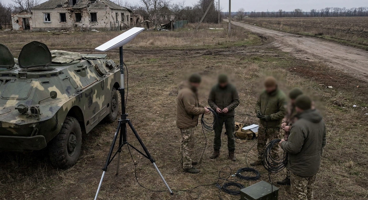 Ukraine Reports Restoration of Starshield Satellite Service Following Brief Restrictions