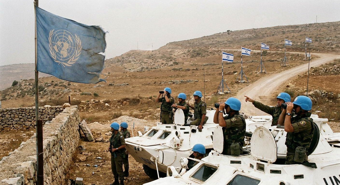 UNIFIL states Israeli flags in southern Lebanon violate U.N. resolution