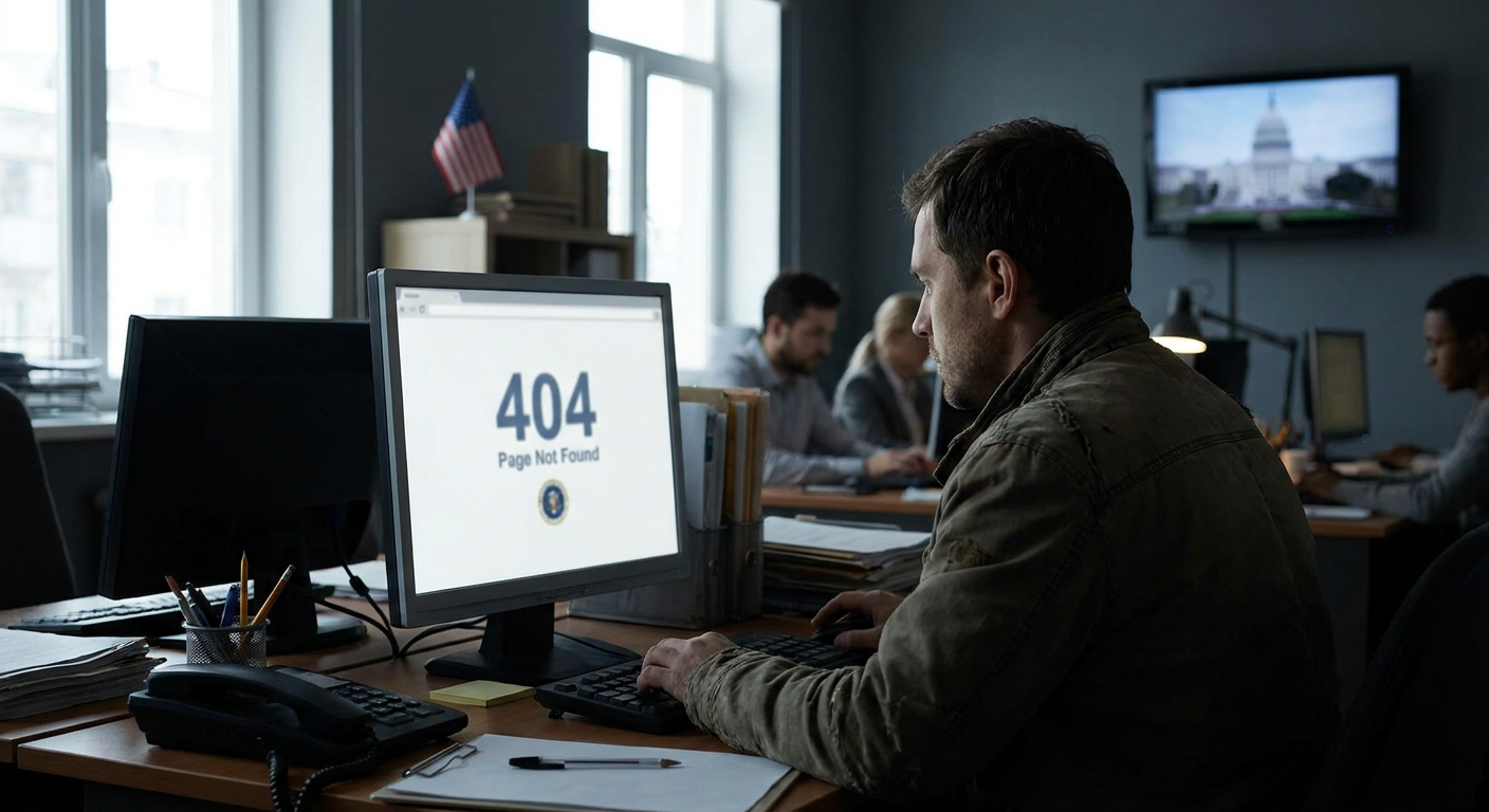 Websites for U.S. Senate and C-SPAN Use 404 Error Pages for Broken Links