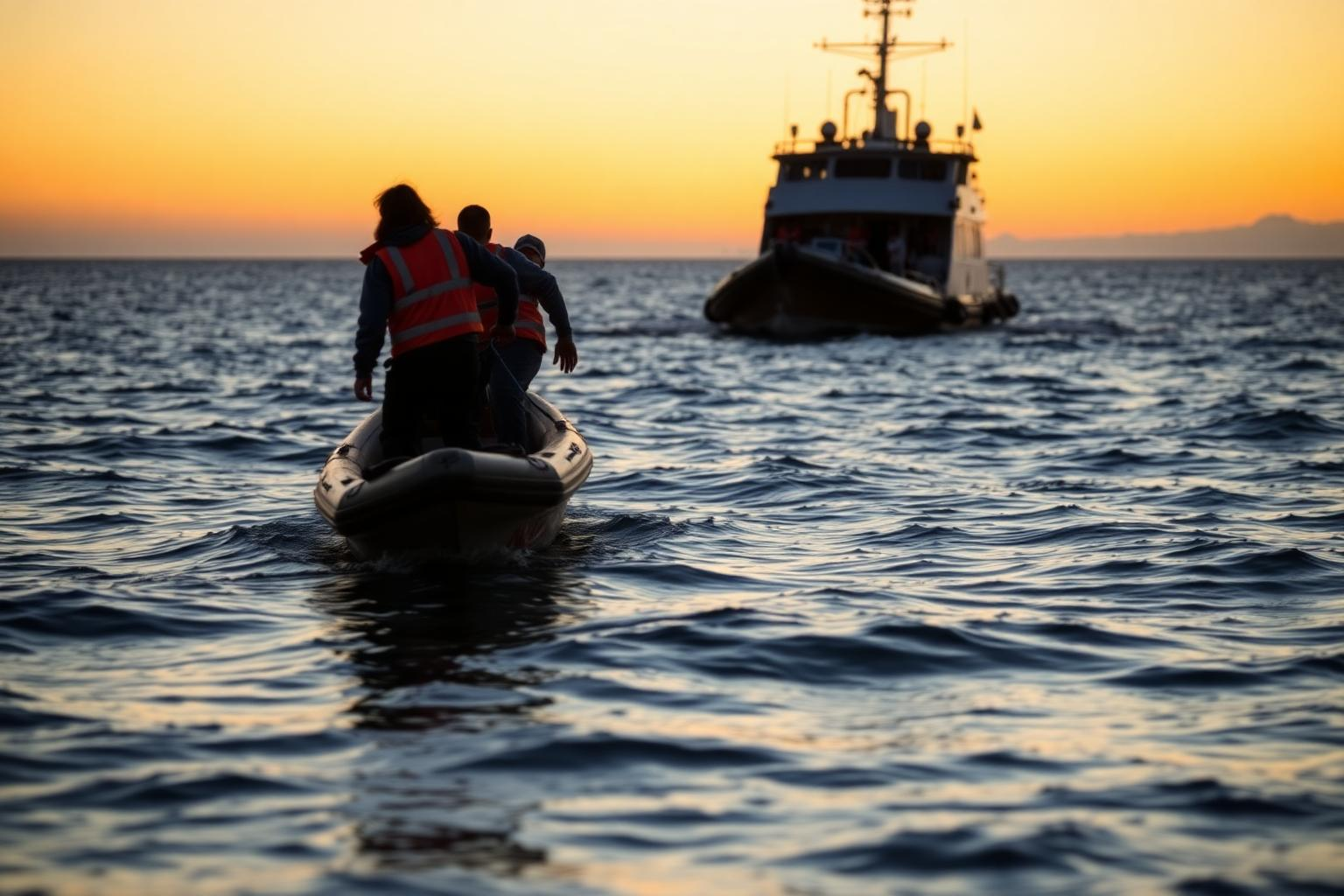 Charity ship rescues 50 migrants off Libya; seven found dead